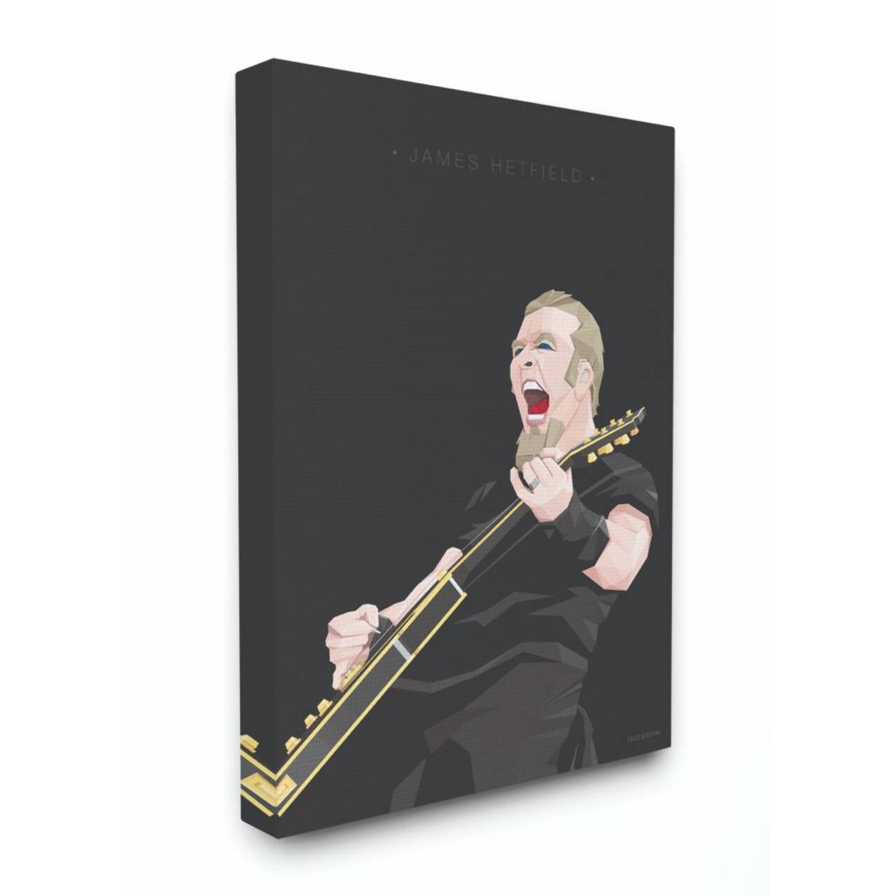 Stupell Industries James Hetfield Fashion Design Wall Accent